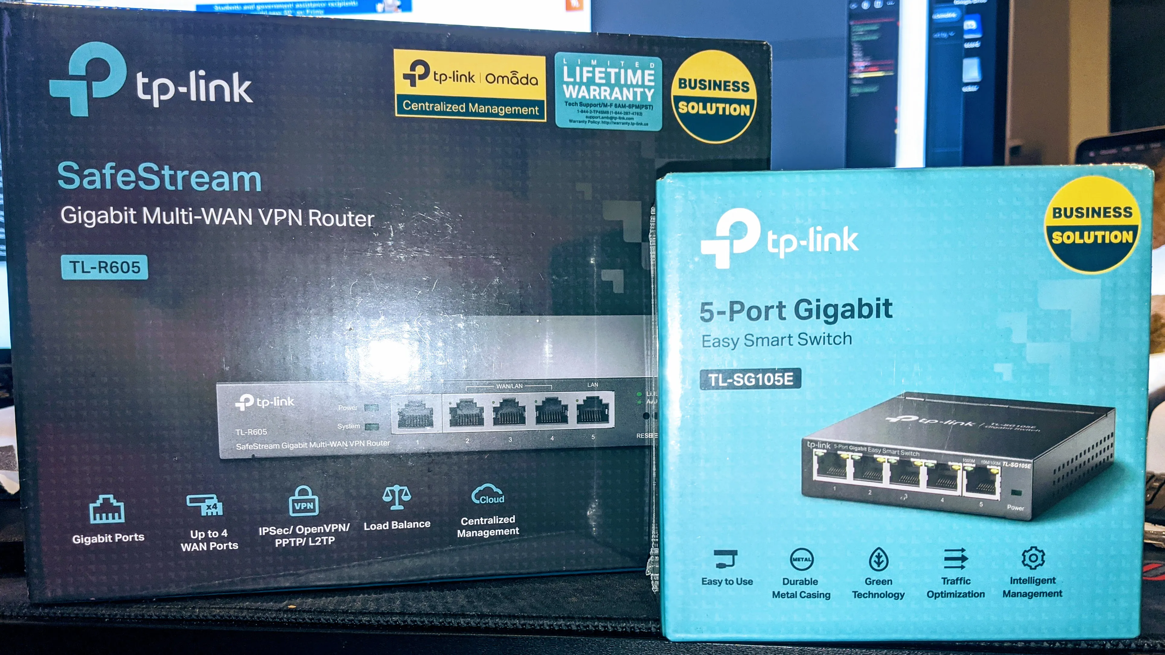 TP-Link SafeStream Gigabit Multi-WAN VPN Router