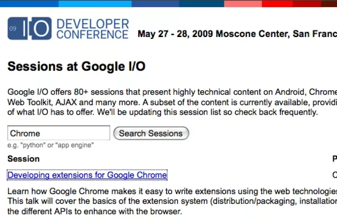 Google Chrome Extensions Coming Out by May! Google Chrome Extensions Coming Out by May!