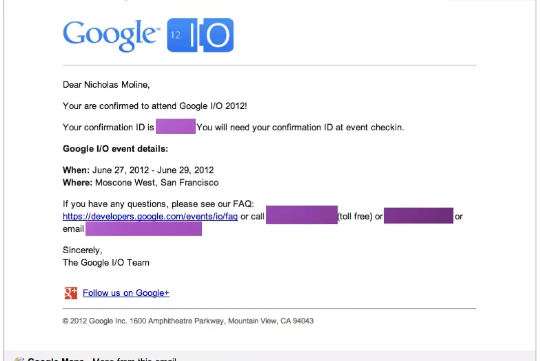 Google I/O 2012 Here I come Google I/O 2012 Here I come