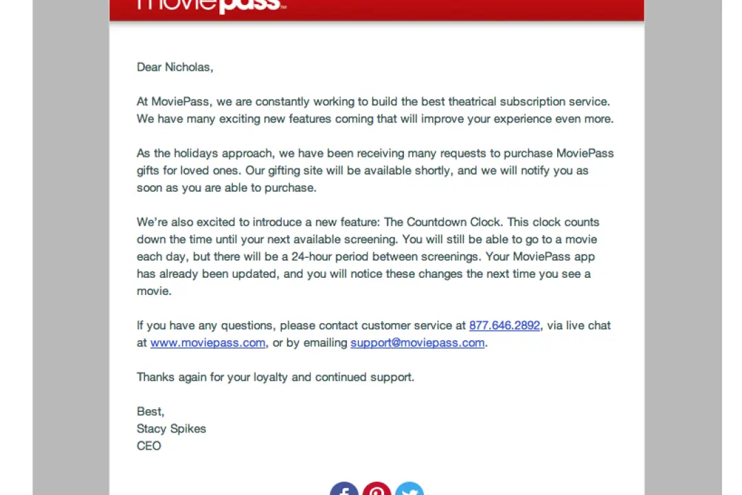 MoviePass Insults and screws its customers