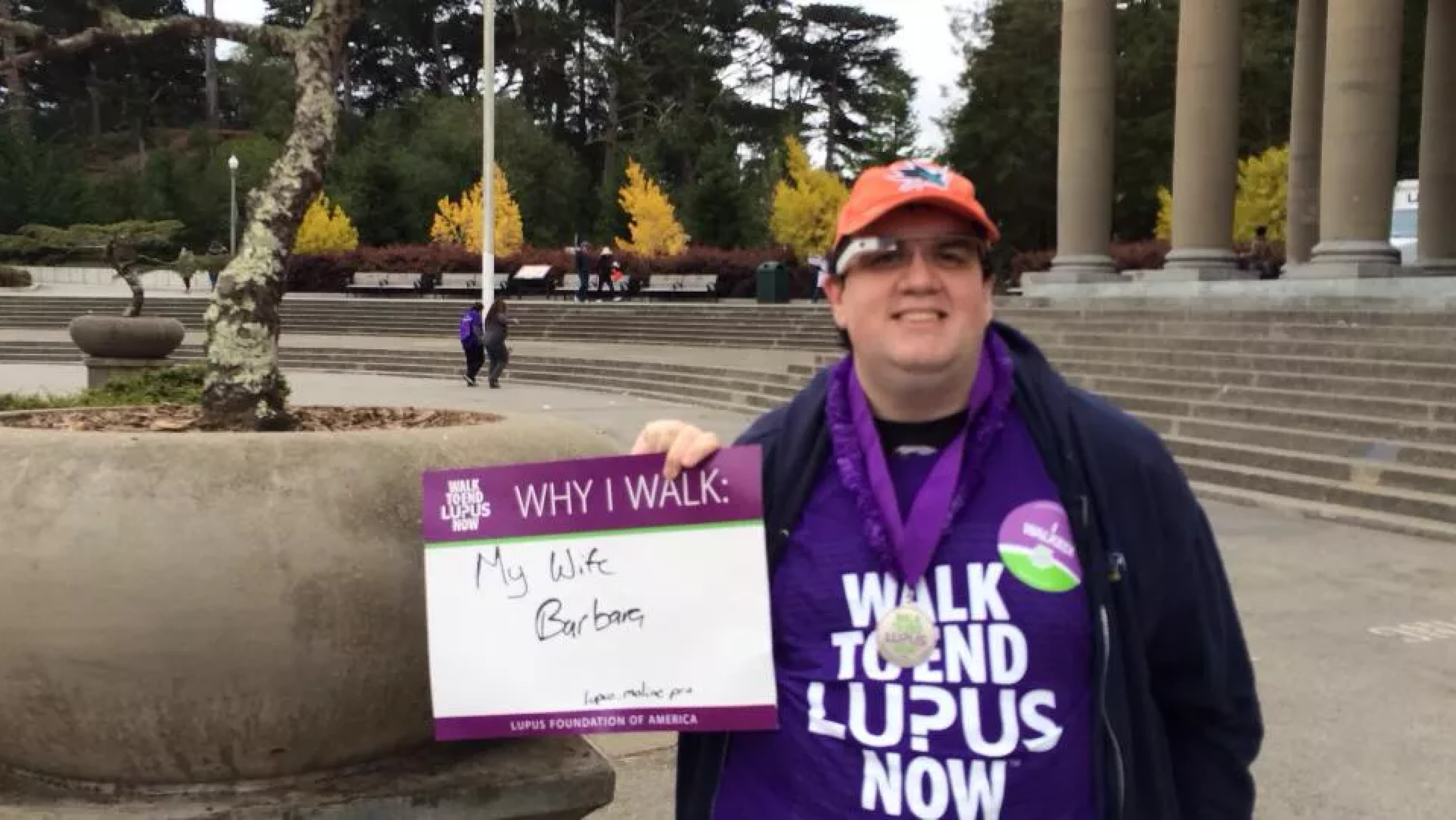 Walk with me to End Lupus Nick at the Walk to end Lupus Now