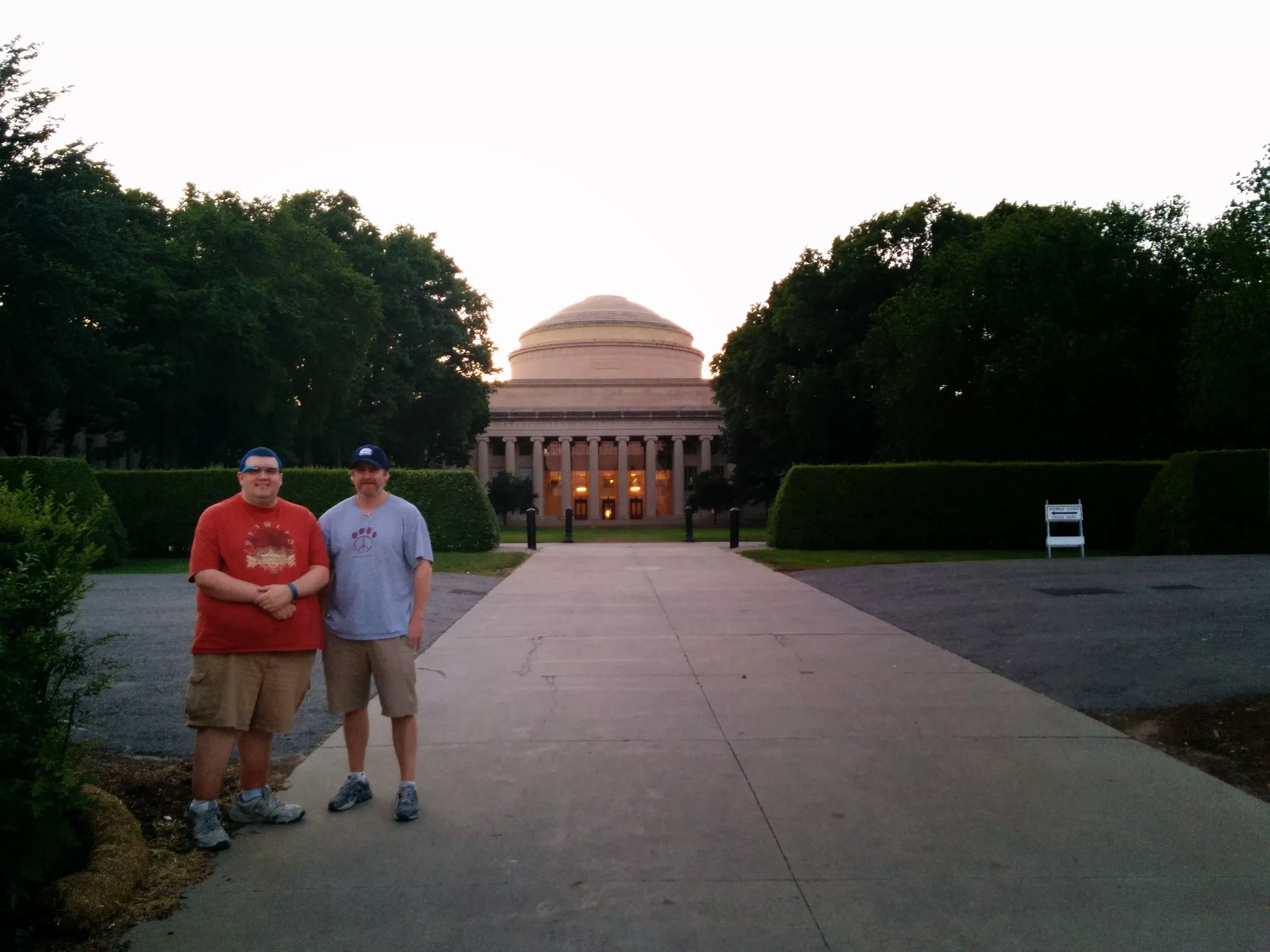 Nick and Tim at MIT