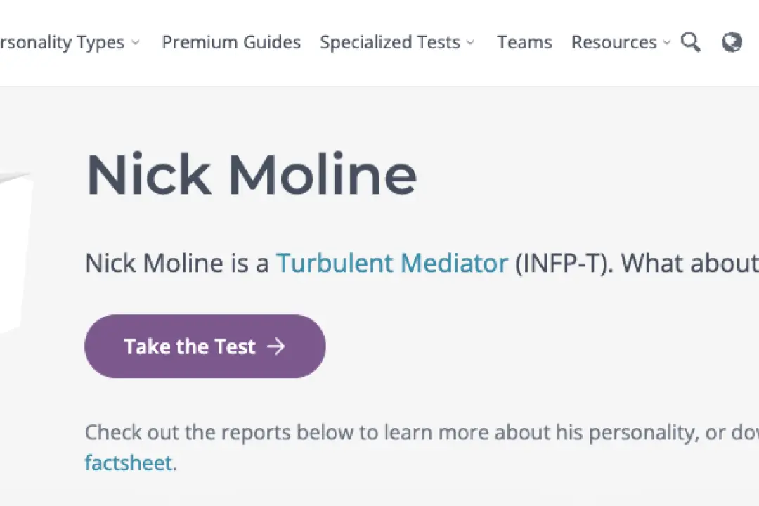 Personality Test 2020 Personality Test 2020